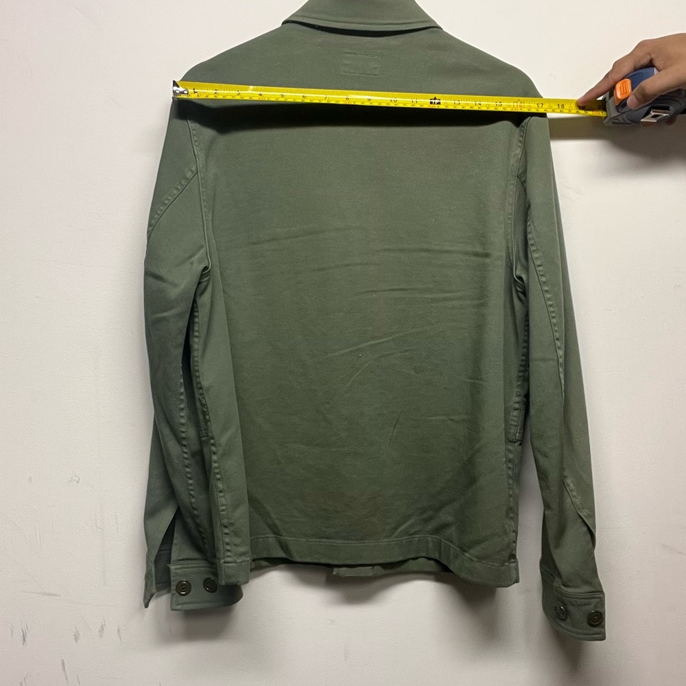 Todd Snyder Olive Button-Up Jacket - image 7